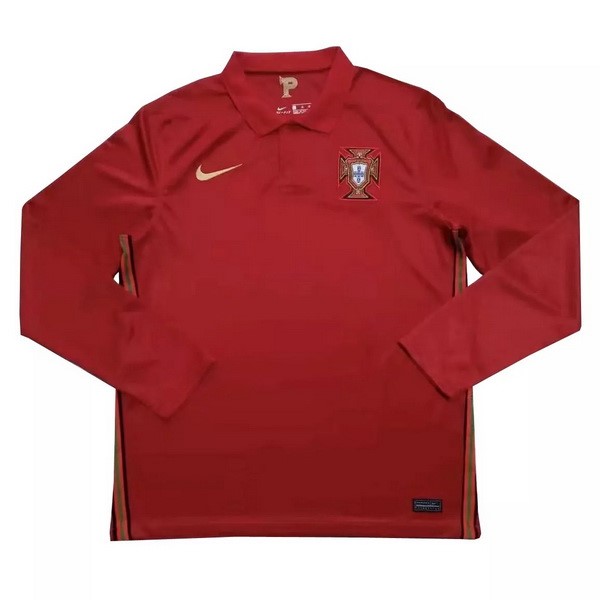 Heimtrikot Thailand Portugal ML 2020 Rote Günstige Fußballtrikots